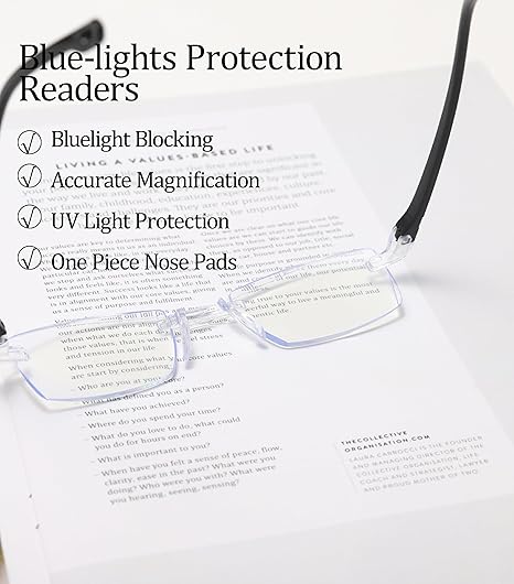 Adaptive Rimless Reading Glasses – Lightweight Everyday Vision Support BUY 1 GET 2 FREE