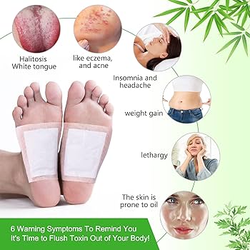 Foot Detox Patches – Pack of 40