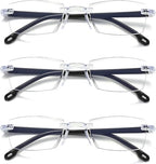 Adaptive Rimless Reading Glasses – Lightweight Everyday Vision Support BUY 1 GET 2 FREE