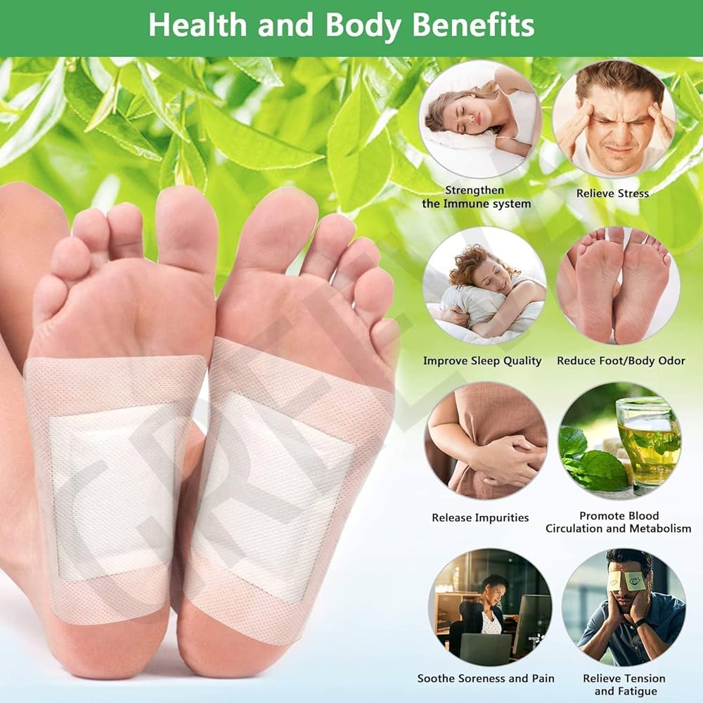 Foot Detox Patches – Pack of 40